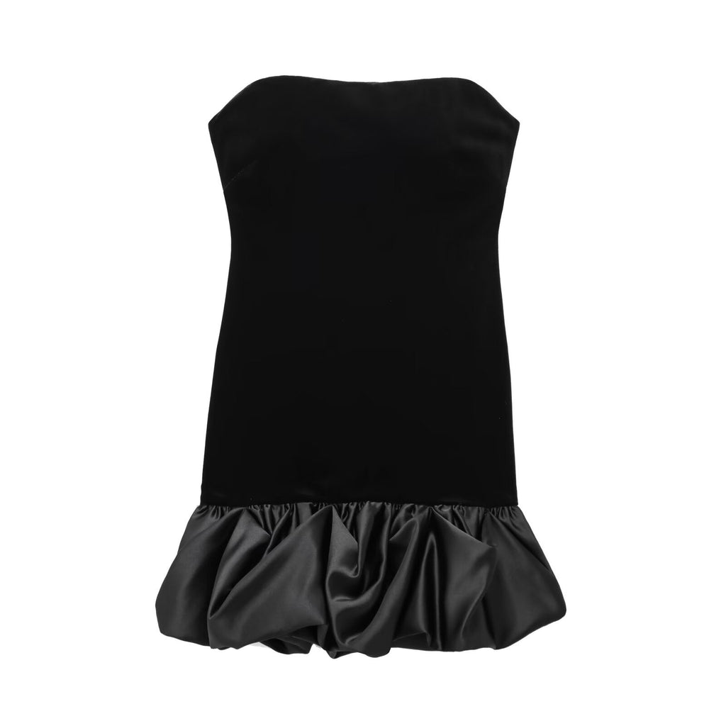 Catherine Velvet Backless Mini Dress