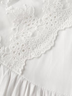 First Bloom Cotton Ruffle Maxi Dress Ivory