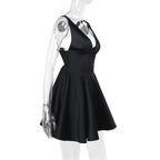 Snowdrop Mini Dress Black