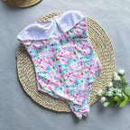 Dakota Floral Strapless Swimsuit