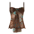 Denali Paisley Ruched Camisole