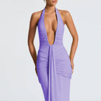 Aster Maxi Dress Purple