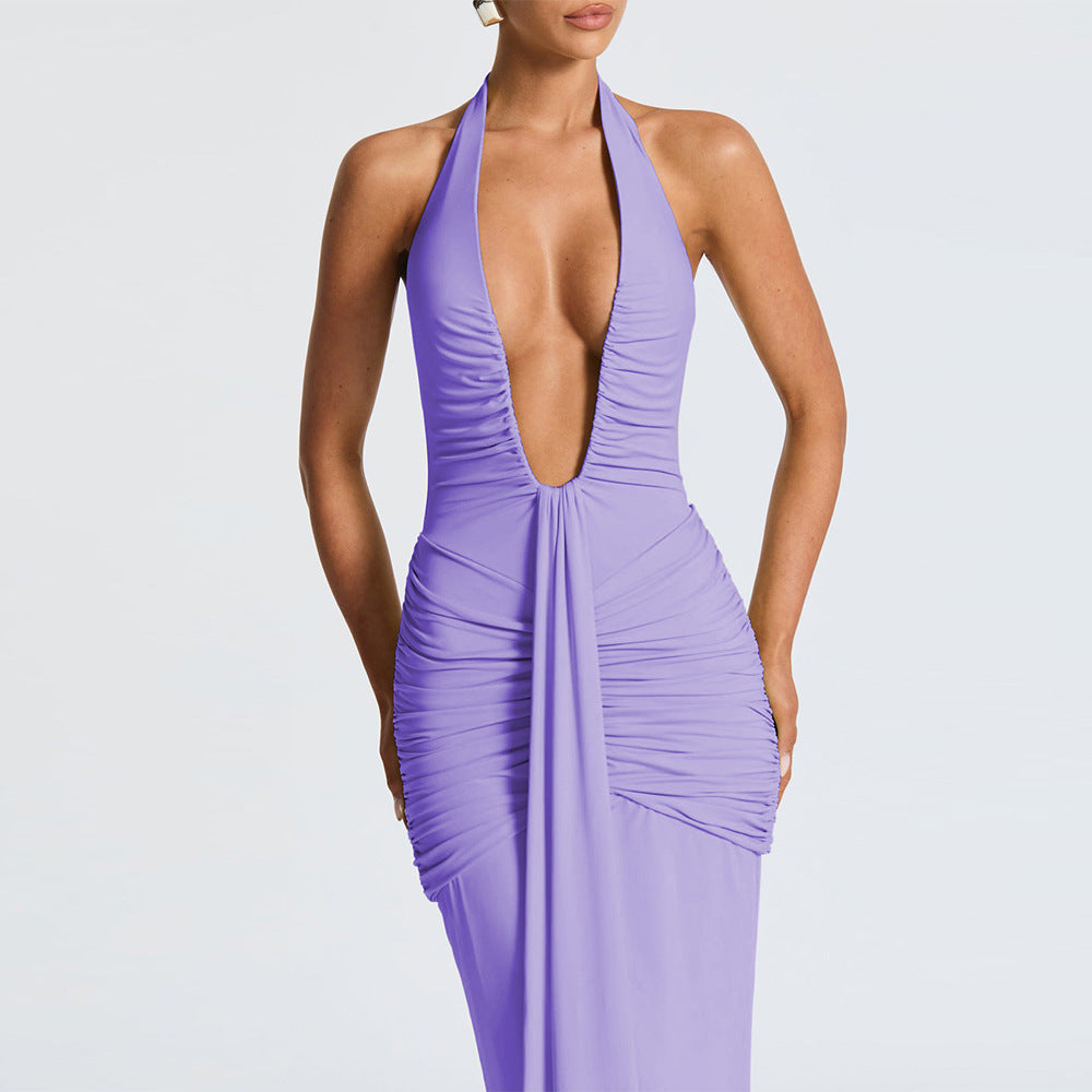 Aster Maxi Dress Purple