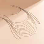 Sexy Metal Chain Tassel Back Body Chain