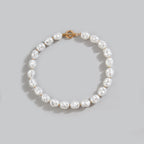Vintage Baroque Pearl Irregular Statement Necklace