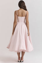 Úrsula Statement Silhouette Dress Elevated Occasion Wear