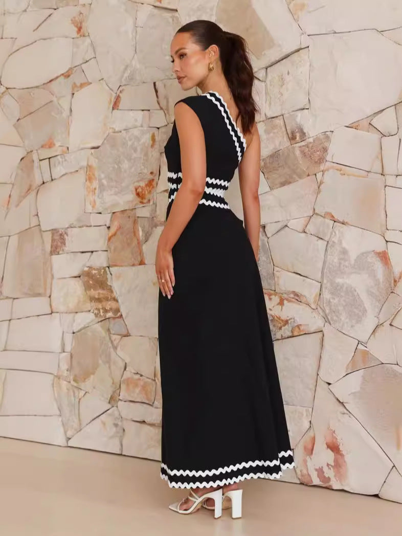 Mikayla Minimalist One Shoulder Dress Designer Edit