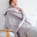 Heavyweight Thickened Purewool Autumn Winter Doublesided Scarf