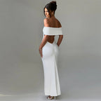 Elara Off Shoulder Dress