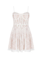 Celeste - Lace Corset Mini Dress