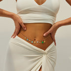 Boho Shell Faux Pearl Starfish Conch Pendant Body Chain