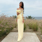 Siela Maxi Dress Yellow