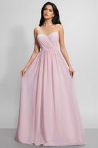 Sakina Off-the-Shoulder Chiffon Maxi Dress