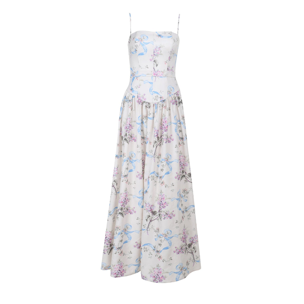 Easton Midi Dress White