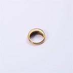 Minimalist Round Stainless Steel Ring