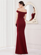 Elegant banquet evening dress