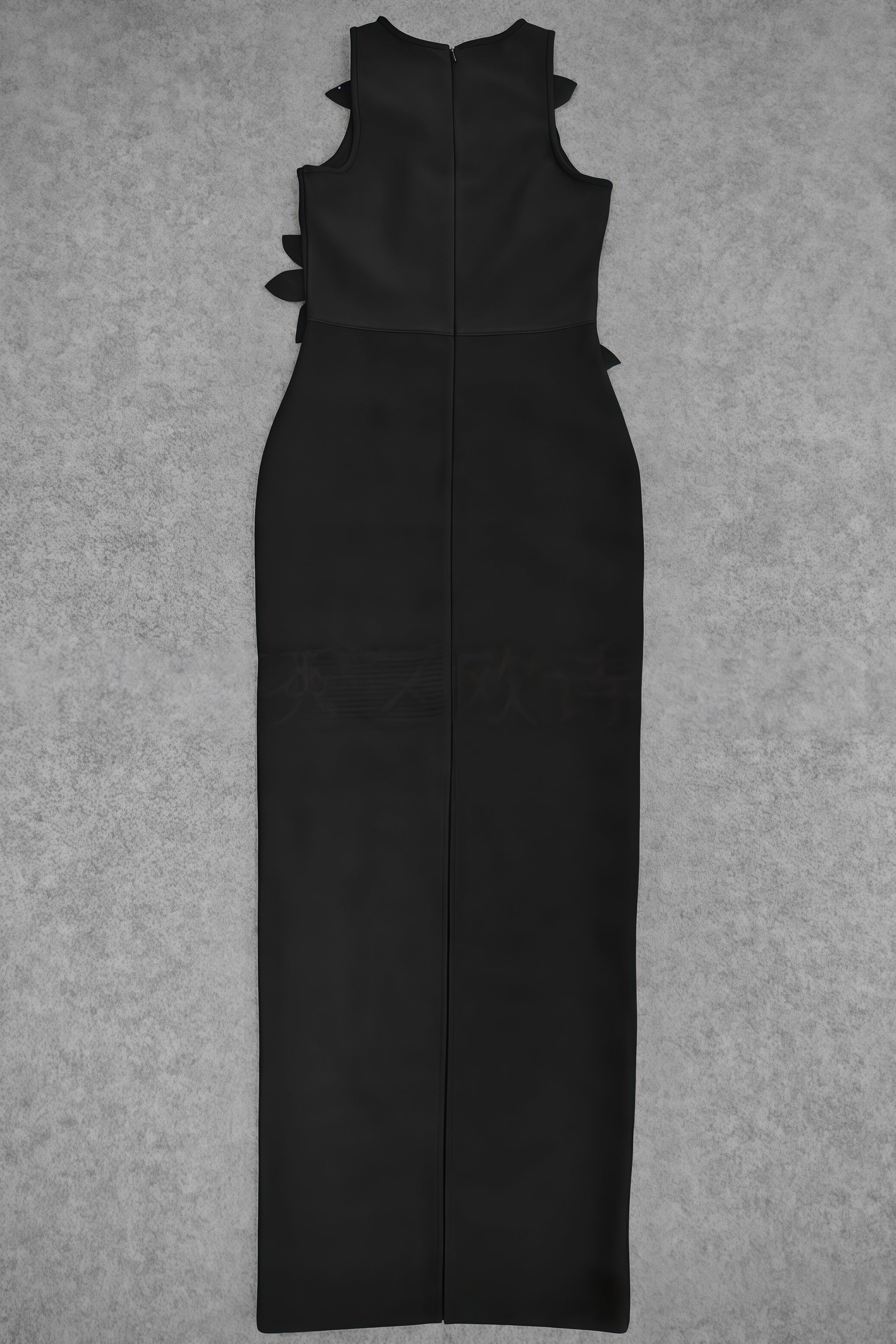 Pam 3D Floral Diamond Bandage Maxi Dress