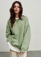 Oversized Charcoal Sweatshirt - Minimalist Comfort