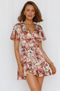 Bowan Printed Ruffle Tiered Babydoll Dress FINAL