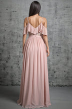 Kendra Lace Strapless Backless Maxi Dress