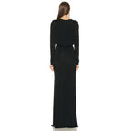 Long Sleeved Twisted Cropped Dress Dress Winter