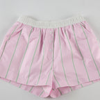 Chic Loose Color Block Striped Shorts