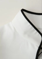 Elegant Bow Detail Fit and Flare Dress