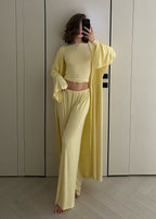 Sunrise - Three-Piece Jersey Lounge Set