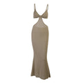 Backless Elegant Slim - fit Night Show Hollow Out Cutout Cami Dress