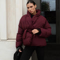 Paisleigh Belted Puffer Jacket