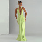 Aster Maxi Dress Green