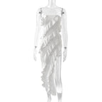 Azrim Maxi Dress White