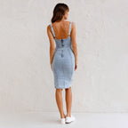 Suzette Denim Dress Blue