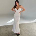 Iyonna Lace Trim Maxi Dress