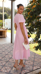 Lyara Midi Dress Pink