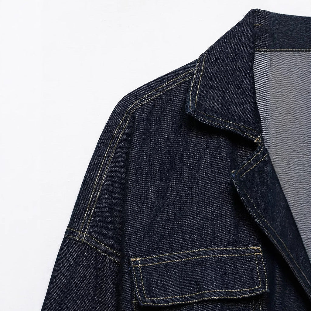 Elegant Casual Denim Jacket