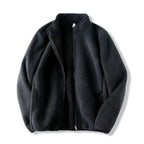 Zoee Plush Stand Collar Jacket