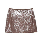 Kathia Sequin Mini Skirt
