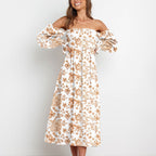 Debin Off The Shoulder High Low Maxi Dress FINAL