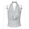 Joan Polka Dot Halter Top