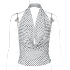 Joan Polka Dot Halter Top