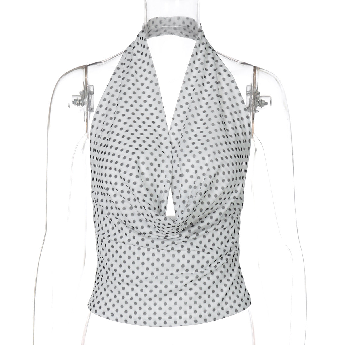 Joan Polka Dot Halter Top