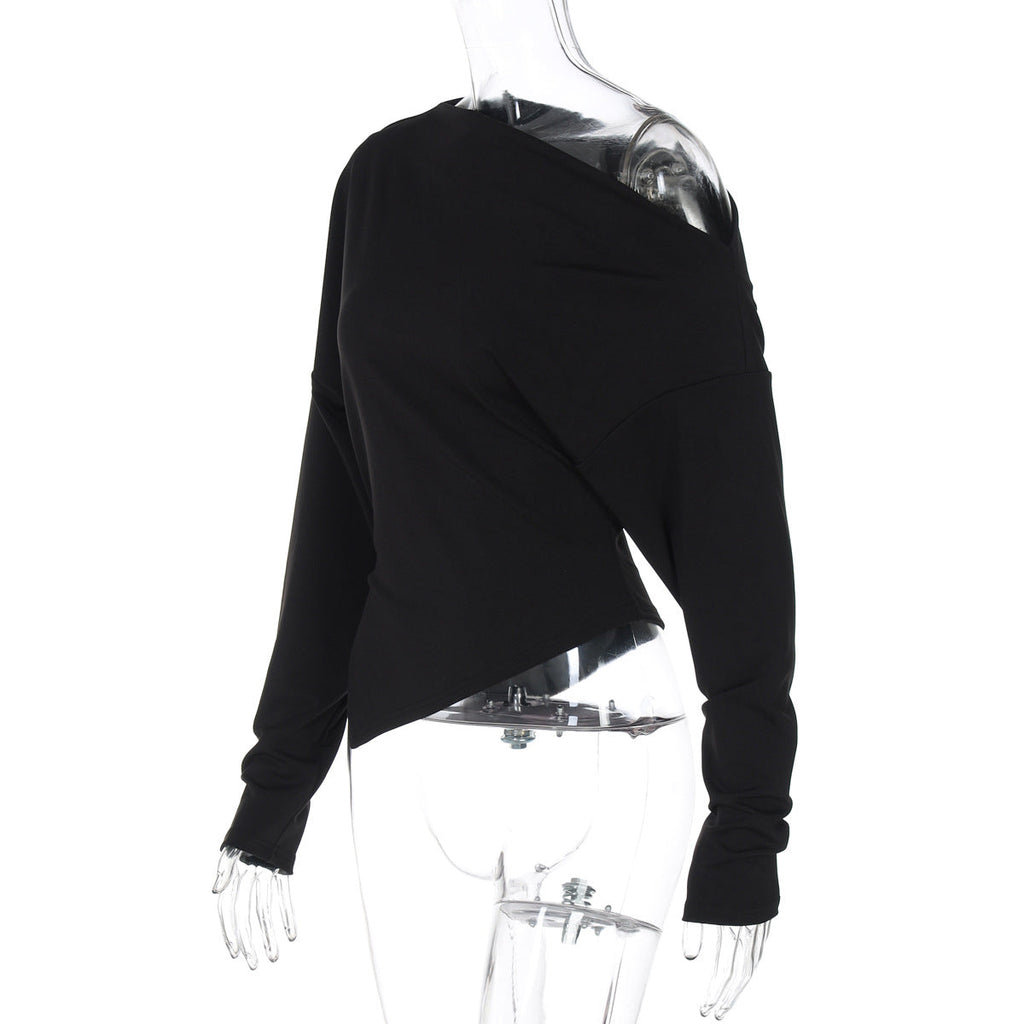 Valkyrie Asymmetric Slit Top