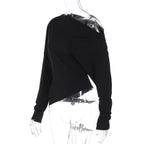 Valkyrie Asymmetric Slit Top