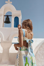 Melnik Maxi Dress Blue