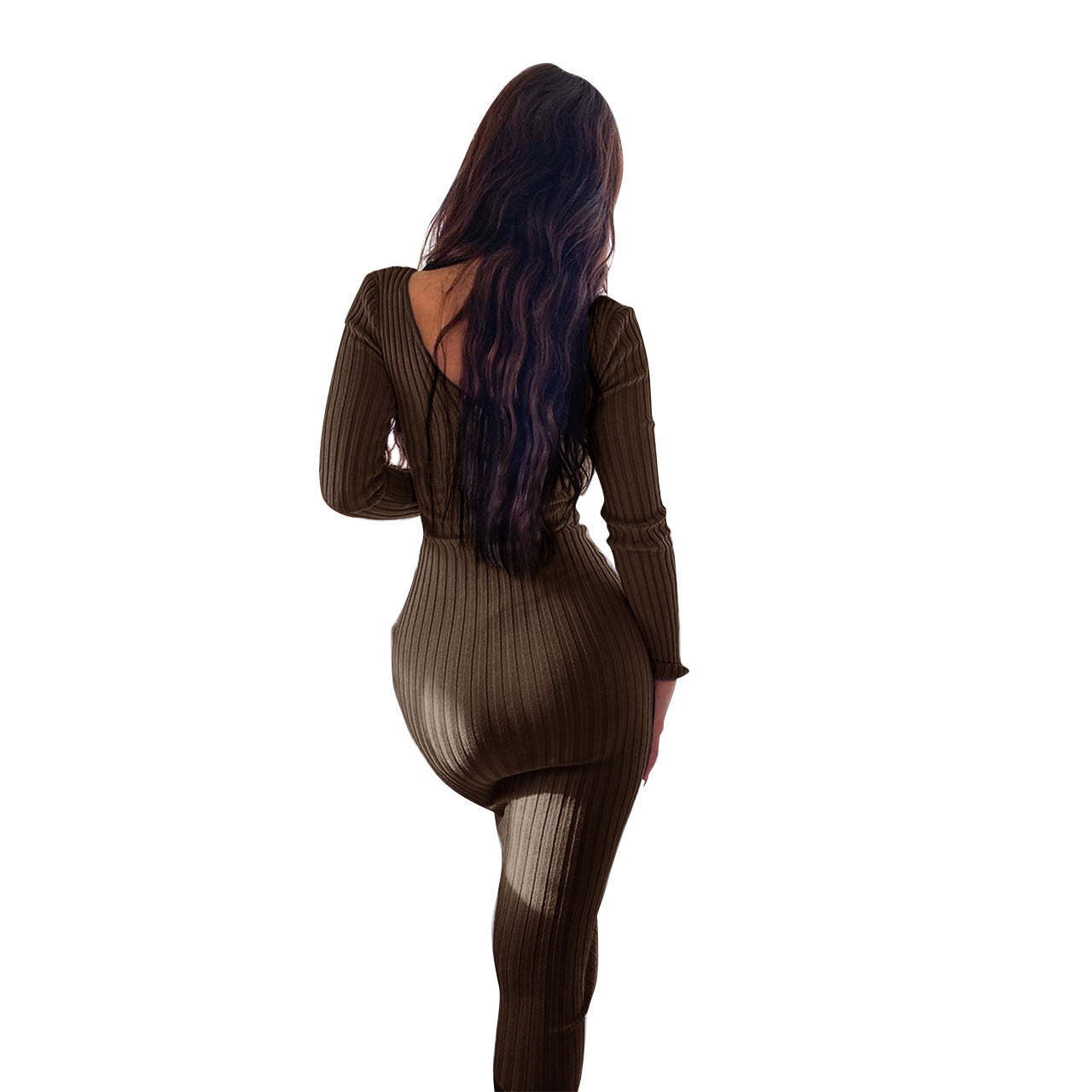 Troy Off The Shoulder Knit Midi Dress Chocolate FINAL