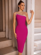 Bandage Dress Dress off Shoulder Evening Dress Bandage Dress Part