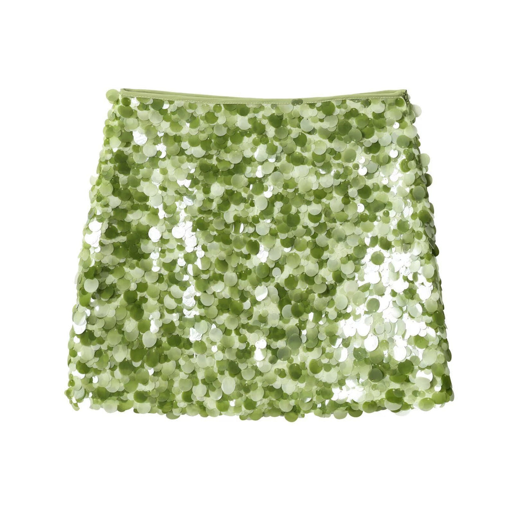 Kathia Sequin Mini Skirt