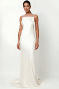 Jabez Fishbone Backless Maxi Dress