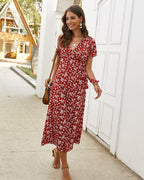 Briar Floral Ruffle Midi Dress FINAL